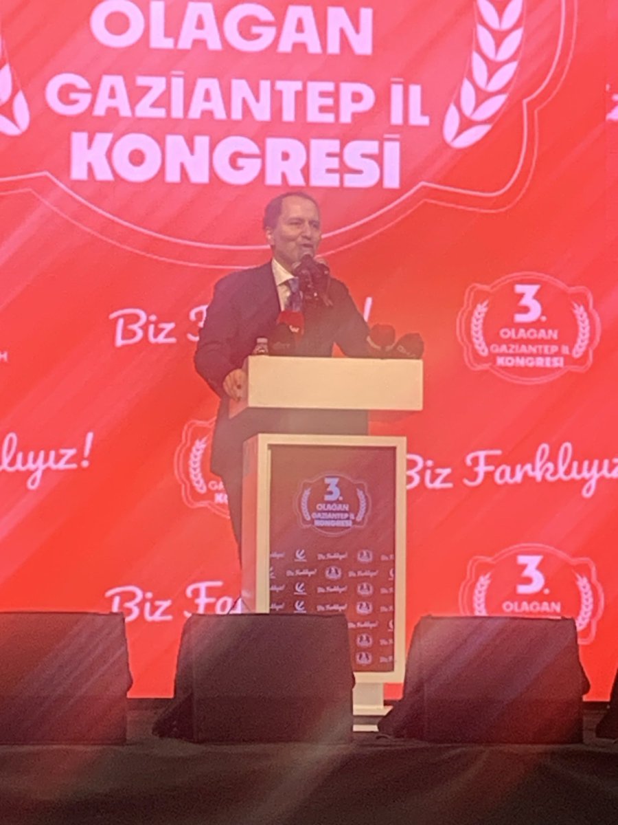 Bülent Osman Osmanağaoğlu (@bo_osmanagaoglu) on Twitter photo Gaziantep 3 Olağan Kongresindeyiz
Salonlara sığmayan Milli Görüşçüler heyecan ve coşkuyla şölen havasında kutlama yapıyor.
Liderimiz Sn.Dr.Fatih Erbakan muhteşem konuşmalarını yapıyorlar.
<a href="/erbakanfatih/">Dr. Fatih Erbakan</a>
<a href="/rprefahpartisi/">Yeniden Refah Partisi</a> Gaziantep 3 Olağan Kongresindeyiz
Salonlara sığmayan Milli Görüşçüler heyecan ve coşkuyla şölen havasında kutlama yapıyor.
Liderimiz Sn.Dr.Fatih Erbakan muhteşem konuşmalarını yapıyorlar.
<a href="/erbakanfatih/">Dr. Fatih Erbakan</a>
<a href="/rprefahpartisi/">Yeniden Refah Partisi</a>