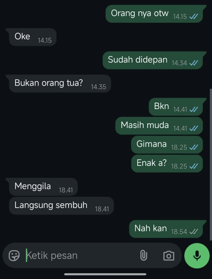 msgmalan9's tweet photo. Alhamdulillah testinya positif 🙏🏻

#malangmassage #pijatmalang #pijatkhususpria #pijatmalangbatu https://t.co/GjsBHa9ZLW