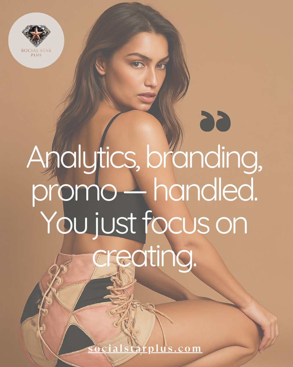 socialstarplus_'s tweet image. Tired of promoting all day &amp;amp; barely seeing growth? If you’re an OF model looking for help with socials, marketing, or fan conversion—we’ve got you. Let’s make your hustle easier. 💬✨ #OnlyFansHelp #CreatorMarketing