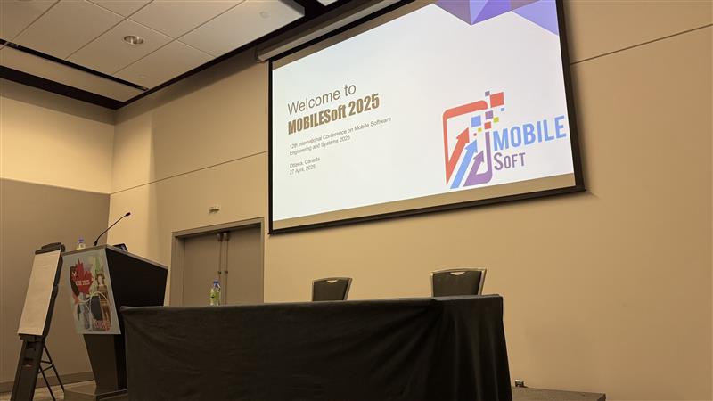 MOBILESoft (@mobilesoftconf) on Twitter photo 🌟 Welcome to MobileSoft 2025! 🌟
We are excited to kick off MobileSoft 2025!
Starting now in Ottawa, Canada! 🇨🇦 
#MOBILESoft2025 #ICSE2025 🌟 Welcome to MobileSoft 2025! 🌟
We are excited to kick off MobileSoft 2025!
Starting now in Ottawa, Canada! 🇨🇦 
#MOBILESoft2025 #ICSE2025