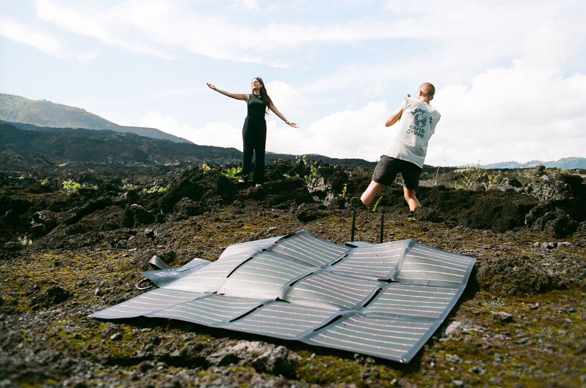 Creating content off-grid? WAY off grid? Take our flexible, folding, ultra-light, ultra-compact panels with you... they'll charge your batteries but won't weigh you down!