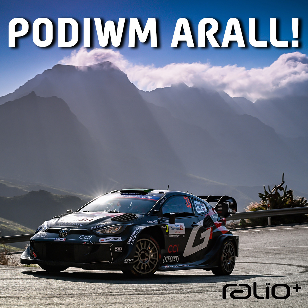 Ralïo+ (@ralios4c) on Twitter photo PODIWM ARALL I ELFYN & SCOTT 🤩🍾🏴
It’s a 7th podium on the bounce for Elfyn & Scott and they extended their lead at the top of the table 🏆
Pwyntiau pwysig i’r bencampwriaeth, Portiwgal sy’ nesa! 🙌
Llongyfarchiadau i <a href="/KalleRovanpera/">Kalle Rovanperä</a> & <a href="/JonneHalttunen/">Jonne Halttunen</a>
#EE33 #WRC PODIWM ARALL I ELFYN & SCOTT 🤩🍾🏴
It’s a 7th podium on the bounce for Elfyn & Scott and they extended their lead at the top of the table 🏆
Pwyntiau pwysig i’r bencampwriaeth, Portiwgal sy’ nesa! 🙌
Llongyfarchiadau i <a href="/KalleRovanpera/">Kalle Rovanperä</a> & <a href="/JonneHalttunen/">Jonne Halttunen</a>
#EE33 #WRC