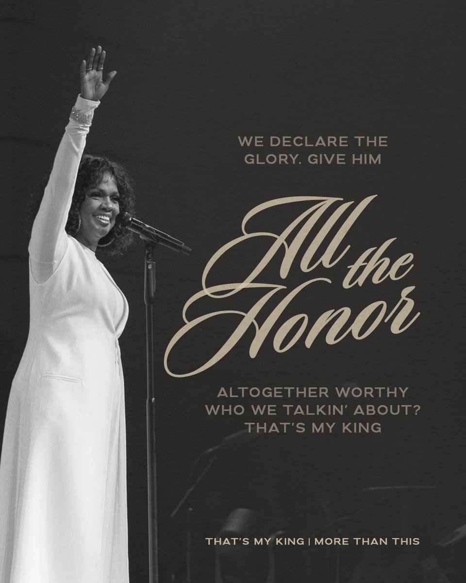 Who we talkin' about?
#ThatsMyKing

Leave a "❤️" if you believe He is worthy!