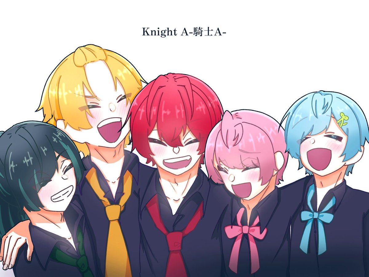 Fuaru_irst_'s tweet image. 『 それぞれの夢のその先へ
                行ってらっしゃい _____。 』

  #KnightA  #KnightArt  #KnightA_Memory 
 #ばぁうくん  #ばぁうのいらしゅと 
 #そうまくん  #そうまart 
 #しゆんくん  
 #てるとくん  #てると美術館 
 #まひとくん   #mahiart