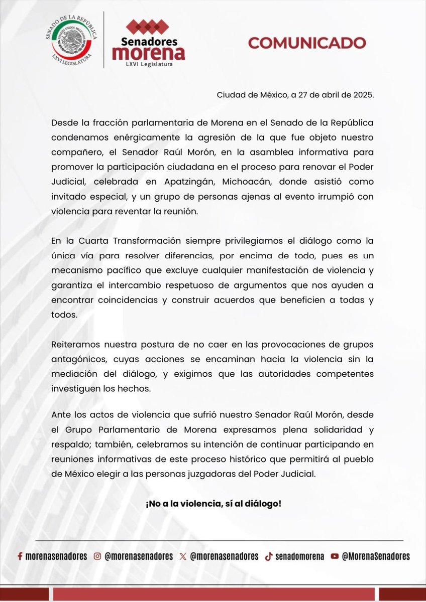 unemexico_'s tweet photo. Así el diálogo en Apatzingán, Michoacán al estilo Morena jajajaja
https://t.co/ADYoKgZtHZ