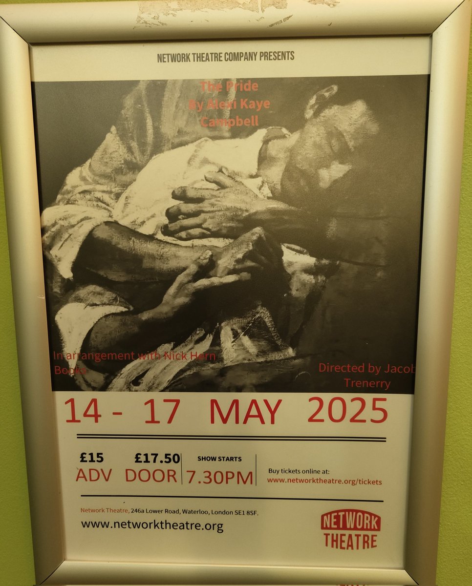 Jacob Trenerry is the Director for Network Theatres upcoming production of The Pride by Alexi Kaye Campbell. Alternating between 1958 and 2008 The Pride looks at changing attitudes towards sexuality . Join us at Network Theatre from the 14th to 17th  May. networktheatre.org