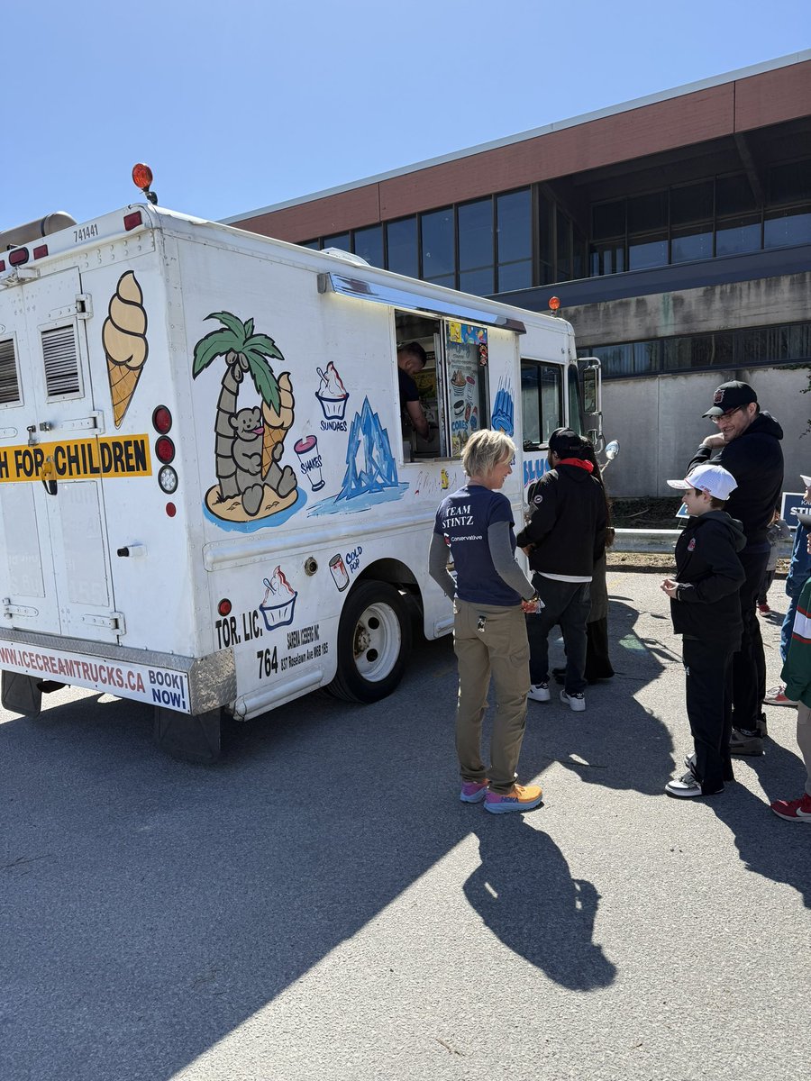 Got plans at 3PM today? 

I’ll be at the Columbus Centre (901 Lawrence Ave West) today at 3PM with free ice cream — come by, grab a cone, and say hi! Can’t wait to see you! 

#TeamStintz #EglintonLawrence