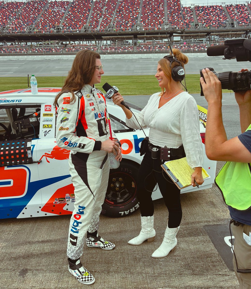 Congratulations Isabella Robusto on making history at Dega. <a href="/ARCA_Racing/">ARCA Menards Series</a>