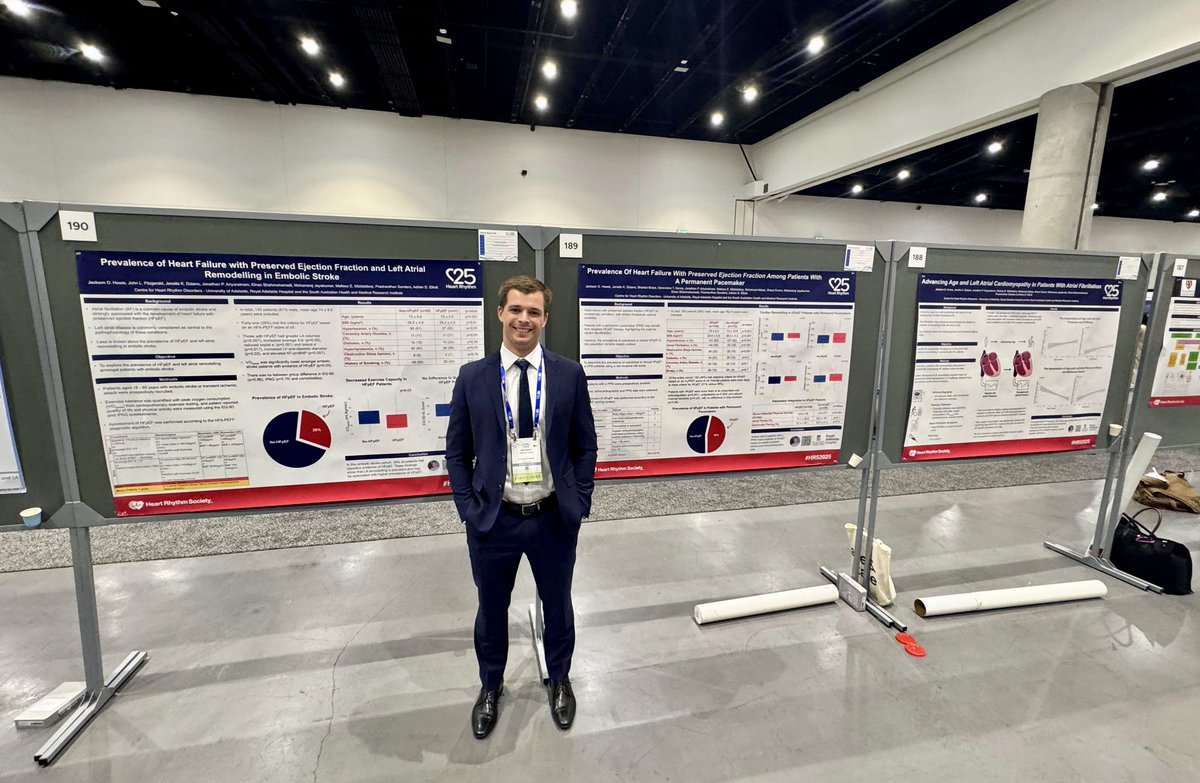 Jackson Howie (@jacksonhowie14) on Twitter photo Great opportunity to share our work at <a href="/HRSonline/">Heart Rhythm Society</a> #CHRD
<a href="/Elliott_AD/">Adrian Elliott</a> <a href="/PrashSanders/">Prash Sanders</a> <a href="/melissaemm1/">Melissa Middeldorp</a> Great opportunity to share our work at <a href="/HRSonline/">Heart Rhythm Society</a> #CHRD
<a href="/Elliott_AD/">Adrian Elliott</a> <a href="/PrashSanders/">Prash Sanders</a> <a href="/melissaemm1/">Melissa Middeldorp</a>