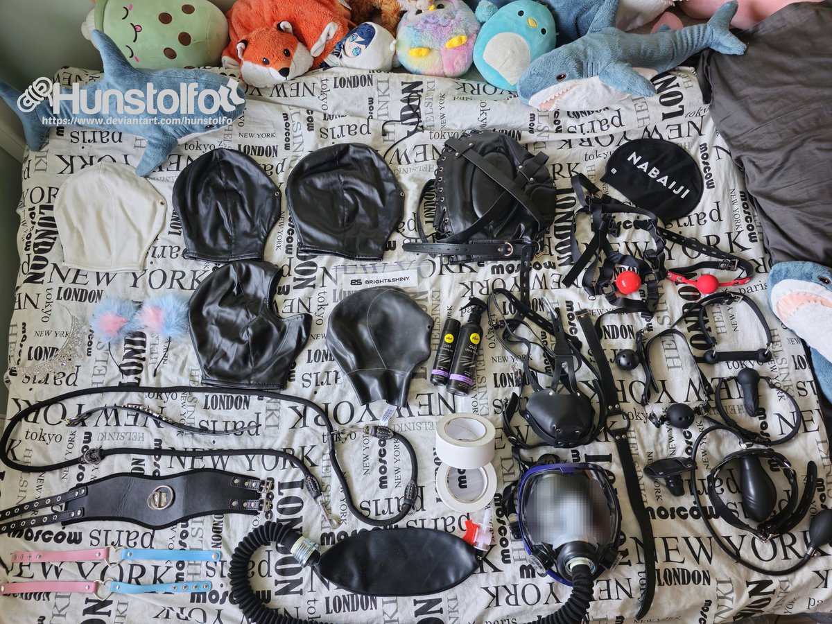 Hunstolfo's tweet image. My kinky collection ~hehe ;3 😏🎆