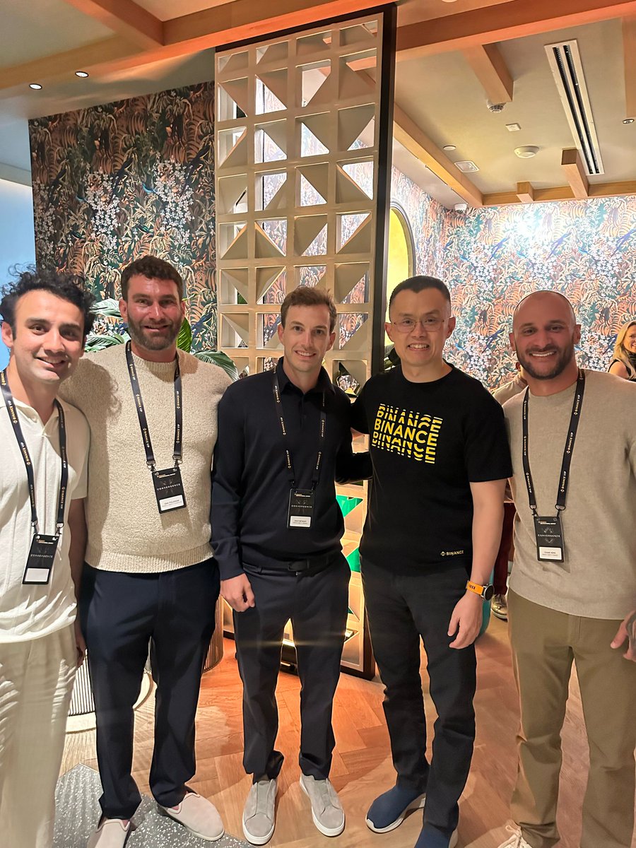 Pakistan Crypto Council (@cryptocouncilpk) on Twitter photo CEO of Pakistan Crypto Council, <a href="/Bilalbinsaqib/">Bilal bin Saqib MBE</a>, with <a href="/cz_binance/">CZ đź”¶ BNB</a>, <a href="/ZachWitkoff/">Zach Witkoff</a>, <a href="/zakfolkman/">Zak Folkman</a>, and <a href="/WatcherChase/">Chase Hero</a> at <a href="/token2049/">TOKEN2049</a>.
PCC is just getting started, gearing up for a big week at Token! CEO of Pakistan Crypto Council, <a href="/Bilalbinsaqib/">Bilal bin Saqib MBE</a>, with <a href="/cz_binance/">CZ đź”¶ BNB</a>, <a href="/ZachWitkoff/">Zach Witkoff</a>, <a href="/zakfolkman/">Zak Folkman</a>, and <a href="/WatcherChase/">Chase Hero</a> at <a href="/token2049/">TOKEN2049</a>.
PCC is just getting started, gearing up for a big week at Token!