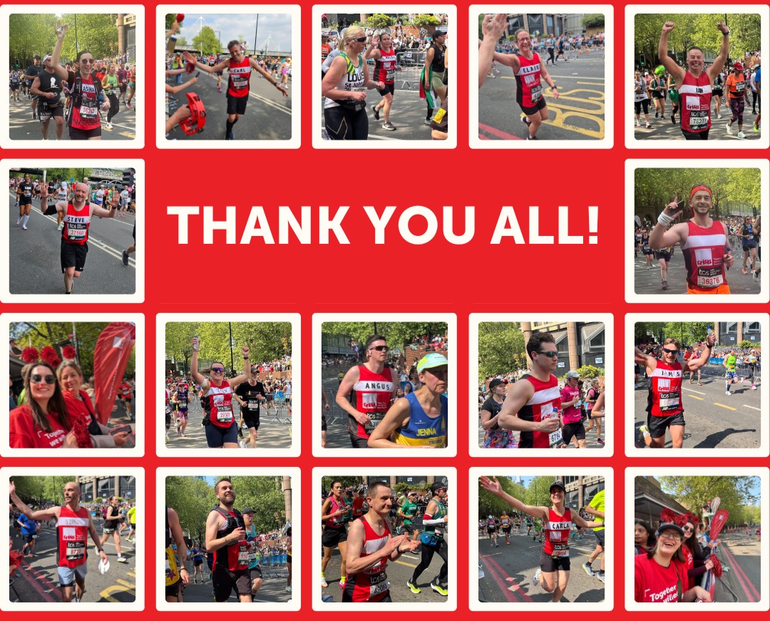 Our brave #TeamCrisis runners have safely finished #LondonMarathon2025.  

A HUGE thanks to everyone - runners &amp; cheerers - who turned out today to help End Homelessness. We could not be more proud and grateful to you all. ❤️❤️❤️