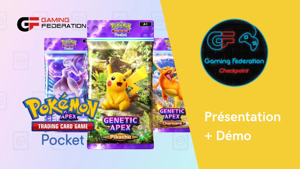 Bonsoir! On avait beaucoup à dire sur #PokemonTCGPocket ! Une émission un peu plus longue pour un jeu qui fait à la fois sourire et grincer des dents. A retrouver sur youtu.be/twnXwDGzHmc?si…
#Checkpoint avec <a href="/ThomasViatte/">Tomarchi</a> &amp; <a href="/niels_weber/">Niels Weber</a>.

Prochaine épisode mercredi 30.04.