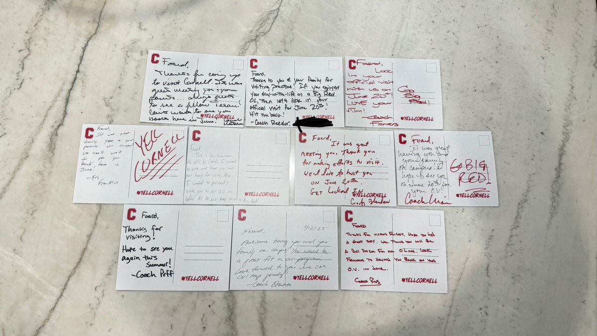 Foard Polley (@foardp_95) on Twitter photo Thank you so much <a href="/BigRed_Football/">Cornell Football</a> for the cards and OV invite!! <a href="/Sean_Reeder/">Sean Reeder</a> <a href="/CoachBhakta/">Satyen Bhakta</a> <a href="/DanSwanstrom/">Dan Swanstrom</a> <a href="/CoachNort73/">Colin Norton</a> Thank you so much <a href="/BigRed_Football/">Cornell Football</a> for the cards and OV invite!! <a href="/Sean_Reeder/">Sean Reeder</a> <a href="/CoachBhakta/">Satyen Bhakta</a> <a href="/DanSwanstrom/">Dan Swanstrom</a> <a href="/CoachNort73/">Colin Norton</a>