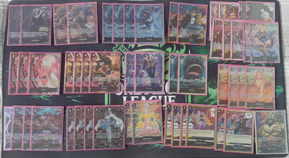 Grande_Luck's tweet photo. Rob Lucci - Regional São Paulo 26/04

Lim🎲 ✅
PLuffy🎲✅
Shanks ❌
Kid ✅
Teach ✅
Reiju ❌ 
Reiju ❌ 
Katakuri ✅
PLuffy ✅

(73º) 6-3 lixo

Apesar de tudo amo o jogo, amo esse deck e gostei muito da lista que joguei, não mudaria nada pra jogar num futuro próximo. https://t.co/npzRHdwSpT
