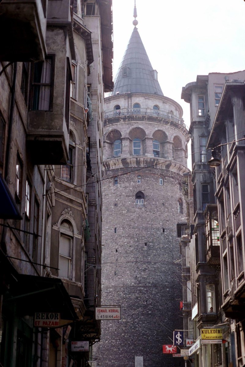 Galata Kulesi, Beyoğlu (1976) 

Galata Tower, Beyoğlu District (1976)