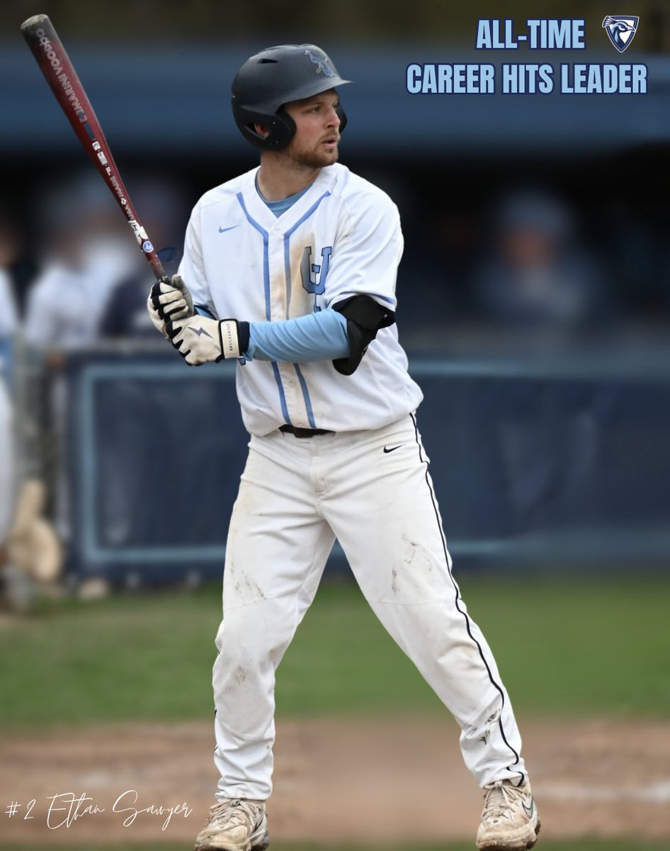 Peacock Athletics (@uiupeacocks) on Twitter photo History made.
Ethan Sawyer etched his name in the record book as the <a href="/UIUBaseball/">Upper Iowa Baseball</a> all-time hits leader after collecting 218 hits in his Peacock career. #FeathersUp History made.
Ethan Sawyer etched his name in the record book as the <a href="/UIUBaseball/">Upper Iowa Baseball</a> all-time hits leader after collecting 218 hits in his Peacock career. #FeathersUp