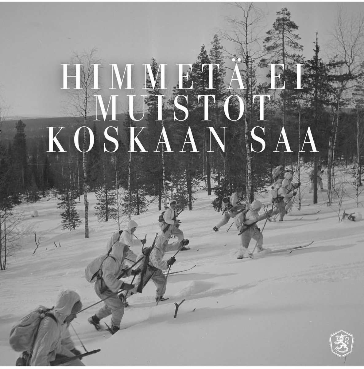 Hyvää kansallista Veteraanipäivää 🫡
Himmetä ei muistot koskaan saa 🇫🇮