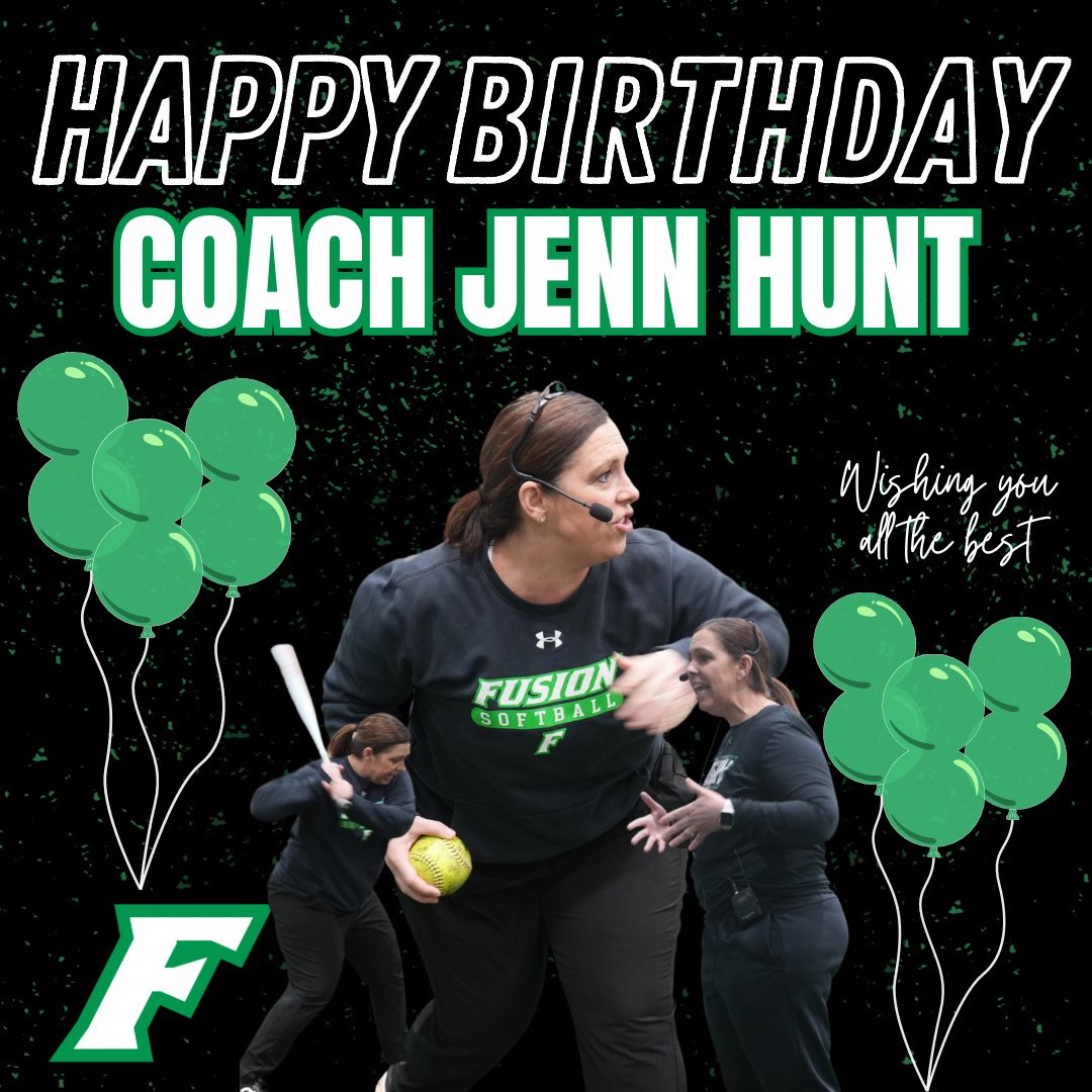 Fusion (@fusionsb_) on Twitter photo Help us wish a HAPPY BIRTHDAY to our Developmental Director, Coach Jenn Hunt! Thank you for how you lead our #girlsingreen and all you do for our program! Enjoy your day! 🥳🎉🎈 Help us wish a HAPPY BIRTHDAY to our Developmental Director, Coach Jenn Hunt! Thank you for how you lead our #girlsingreen and all you do for our program! Enjoy your day! 🥳🎉🎈