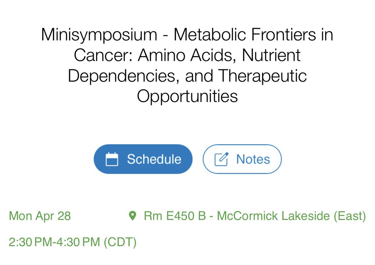 Ryan (@ryan_elbashir) on Twitter photo Honored to present tomorrow at #AACR2025 to share my work from the Vander Heiden Lab (MIT <a href="/kochinstitute/">Koch Institute at MIT</a>) during the Metabolic Frontiers in Cancer session! 🧫 Would love to see you there and connect!
Grateful for the @aacr #MICR and @hhminews for supporting my attendance! Honored to present tomorrow at #AACR2025 to share my work from the Vander Heiden Lab (MIT <a href="/kochinstitute/">Koch Institute at MIT</a>) during the Metabolic Frontiers in Cancer session! 🧫 Would love to see you there and connect!
Grateful for the @aacr #MICR and @hhminews for supporting my attendance!