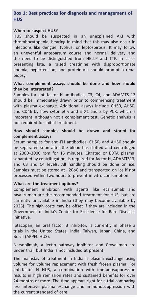 Jasmine Sethi (@jasminenephro) on Twitter photo 🫘✅Diagnosis and management of atypical HUS
indianjnephrol.org/anti-factor-h-…
<a href="/indianjnephrol/">Indian Journal of Nephrology</a> 🫘✅Diagnosis and management of atypical HUS
indianjnephrol.org/anti-factor-h-…
<a href="/indianjnephrol/">Indian Journal of Nephrology</a>