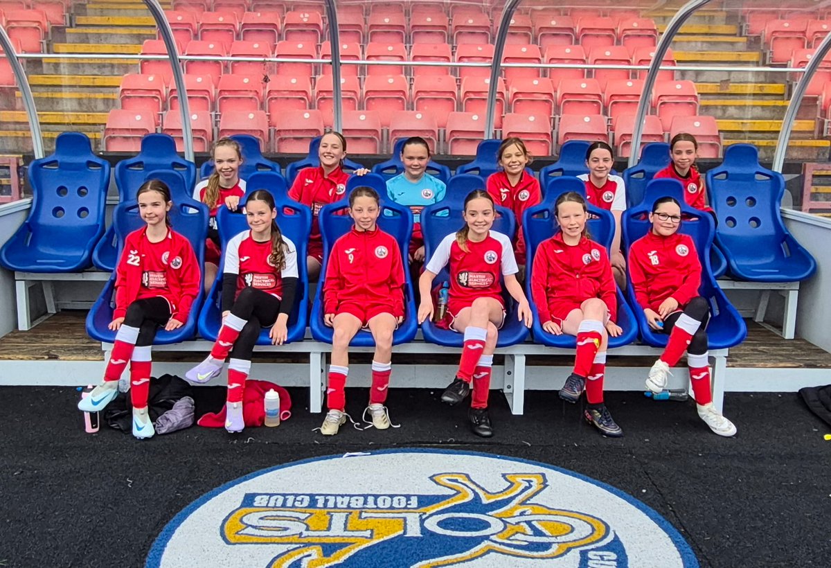 Girls U12 Whites
Our GU12s Whites were back in league action this morning against Cumbernauld Colts 2013s Yellow.  It's always a close game between these two teams, and this one was no different.Thank you to Cumbernauld for the game and all the best for the season.