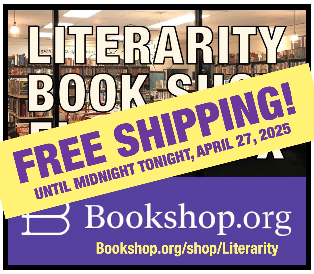 Send a little book love to someone. Order online from our Bookshop.org/shop/Literarity page before midnight tonight and you’ll get free shipping. #elpaso #elpasotx #elpasotx915