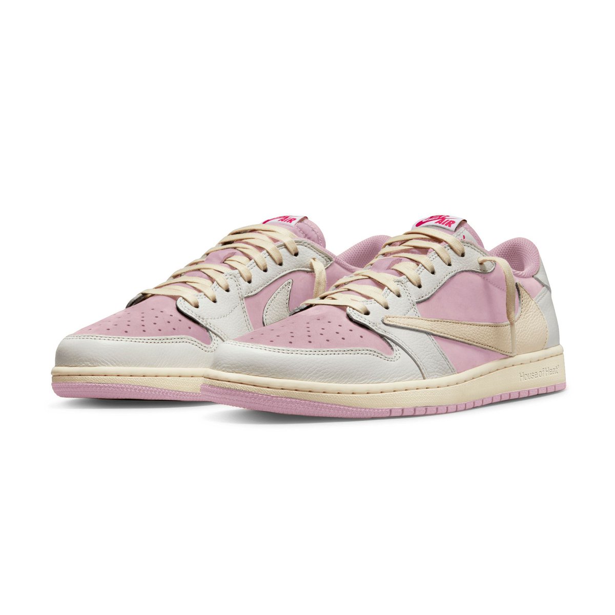 JustFreshKicks's tweet photo. Travis Scott x Air Jordan 1 Low OG “Shy Pink” might actually be releasing after all 🌸 https://t.co/SAm2Sf17a7