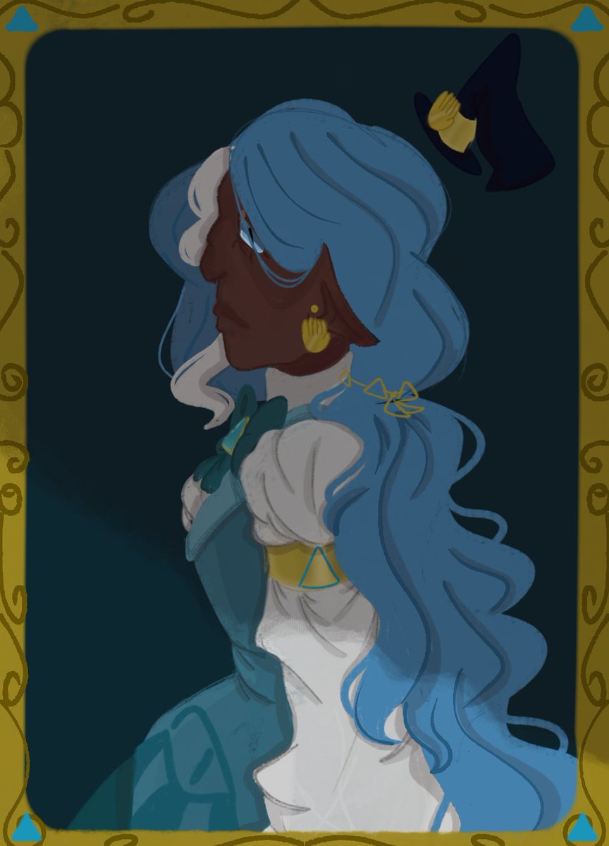 jn_nz4460's tweet image. It's OK  but DAME 6 long hours 🥲 I think Stanford would just have this big Painting of will in his office lmao willy is so Elegant✨ #willcipher #GravityFalls #Reversefalls