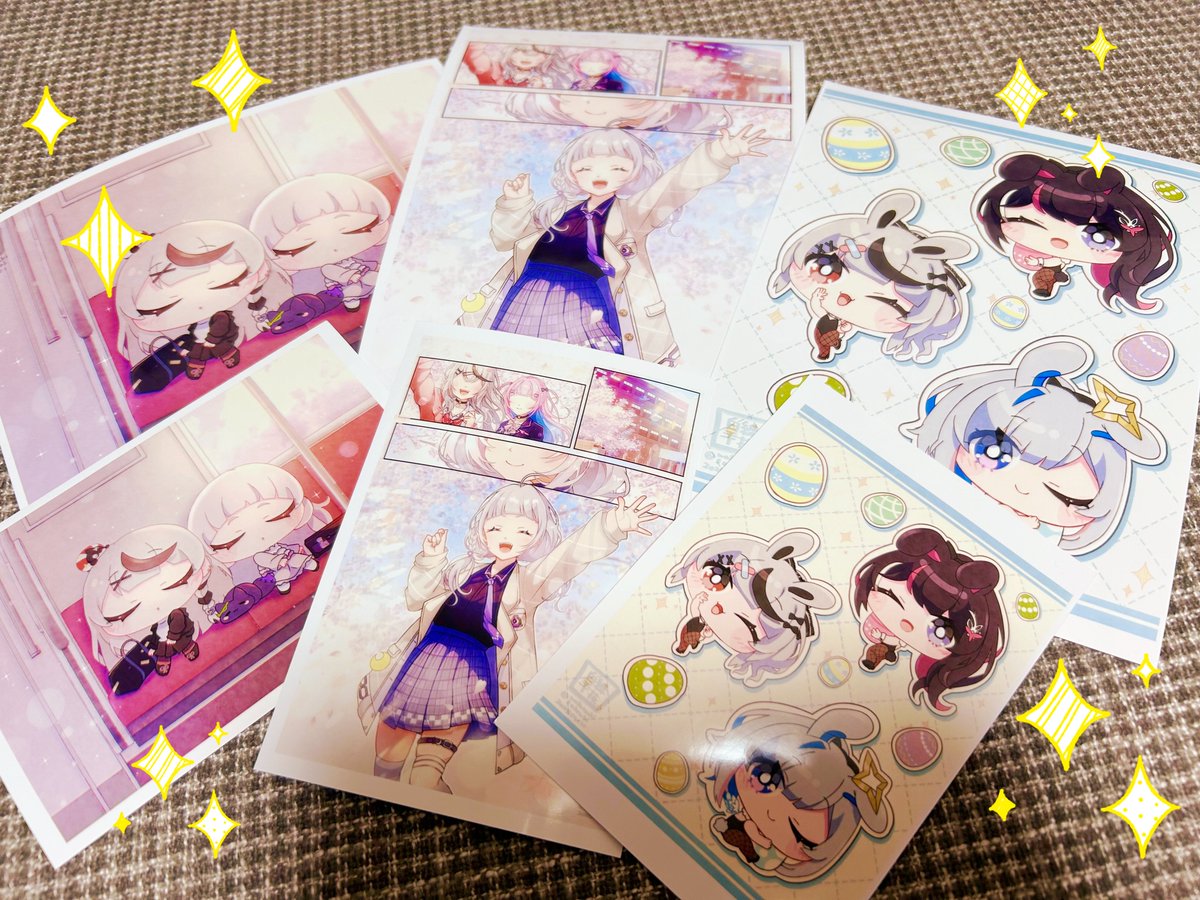 天音かなた 「ネップリ配布中ですお迎えしていただけたら嬉しいです※イースターの方だけ早く終了し」|皐月@skeb募集中&切り抜き漫画描いてます✌️のイラスト