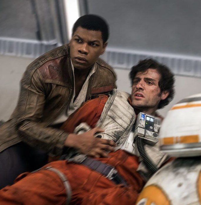cosmic_marvel's tweet image. John Boyega says he knew he was going to get the role of Finn in ‘STAR WARS: THE FORCE AWAKENS’ after he did his first paired audition with “the love of my life, Oscar Isaac.”

“Our chemistry was just amazing, there was an immediate bromance.”