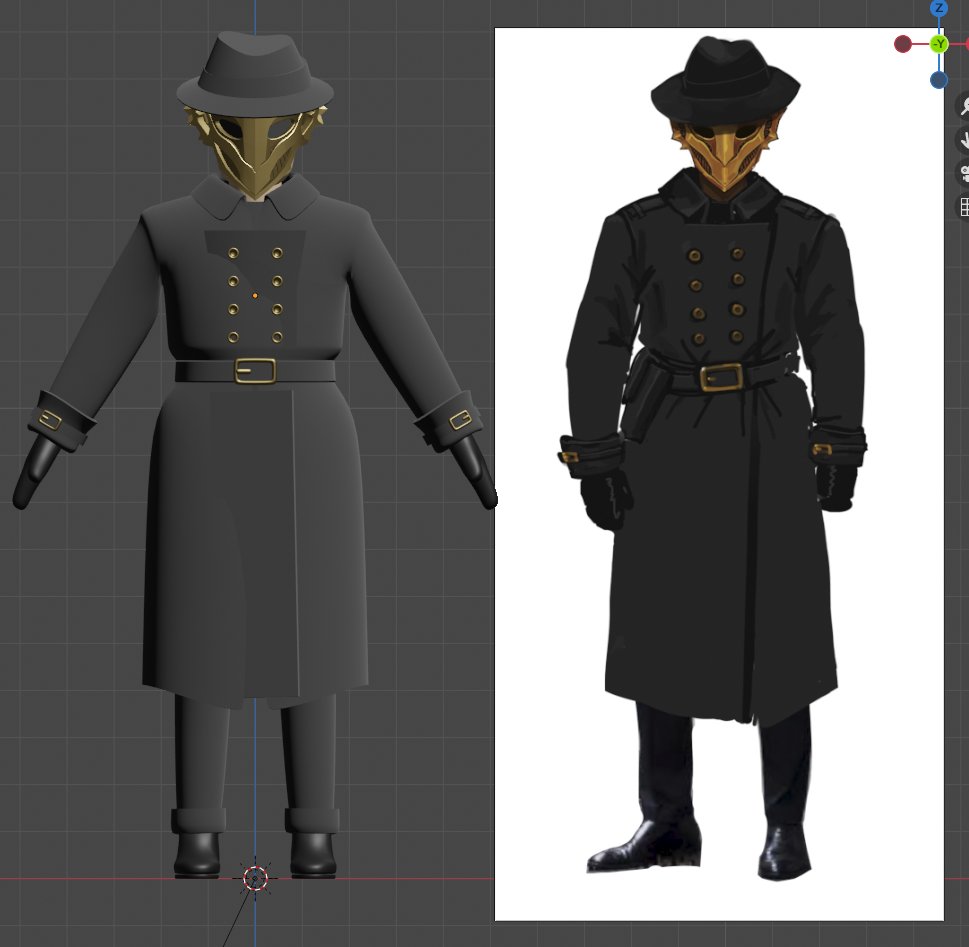 FinalSentence_'s tweet image. Character concept.

This character will the one shooting you in the face if you make a mistake. Here are some screenshots from the development process and work in progress with the animation.

#IndieDev #IndieGame #Upcoming