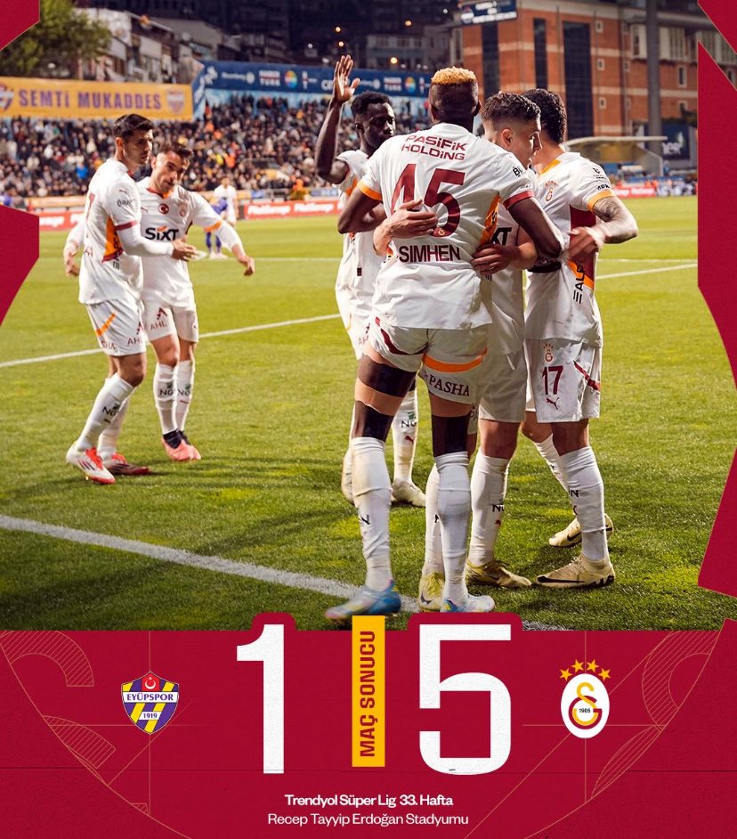 Şanlı GALATASARAY’ ım tebrikler 👏🏻 ŞAMPİYON GALATASARAY 💛❤️💛❤️
