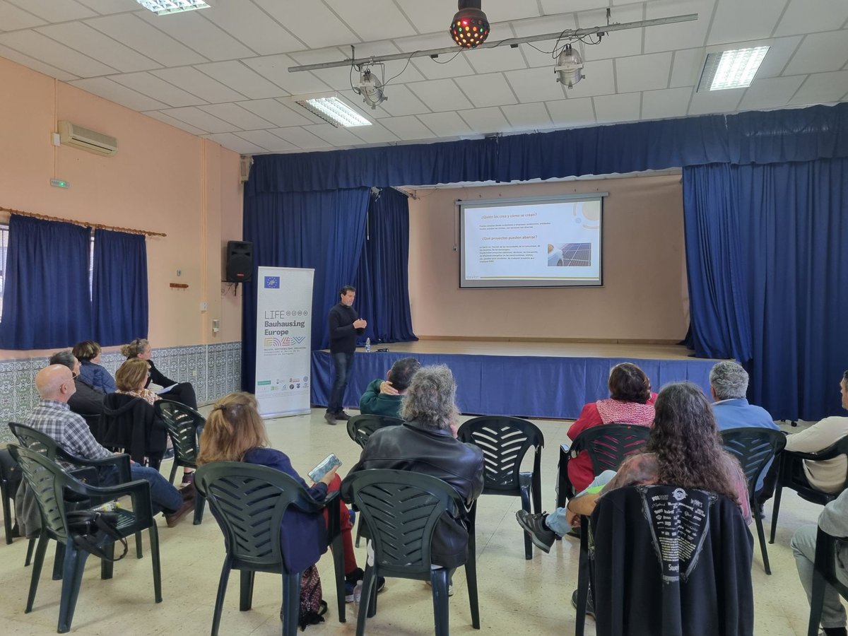 ♻️ Creative recycling and energy communities ⚡: the citizen training plans of the #LIFEBauhausingEurope project get underway in Cartagena (Spain) 👇

#NewEuropeanBauhaus

<a href="/LIFEprogramme/">LIFE Programme</a>