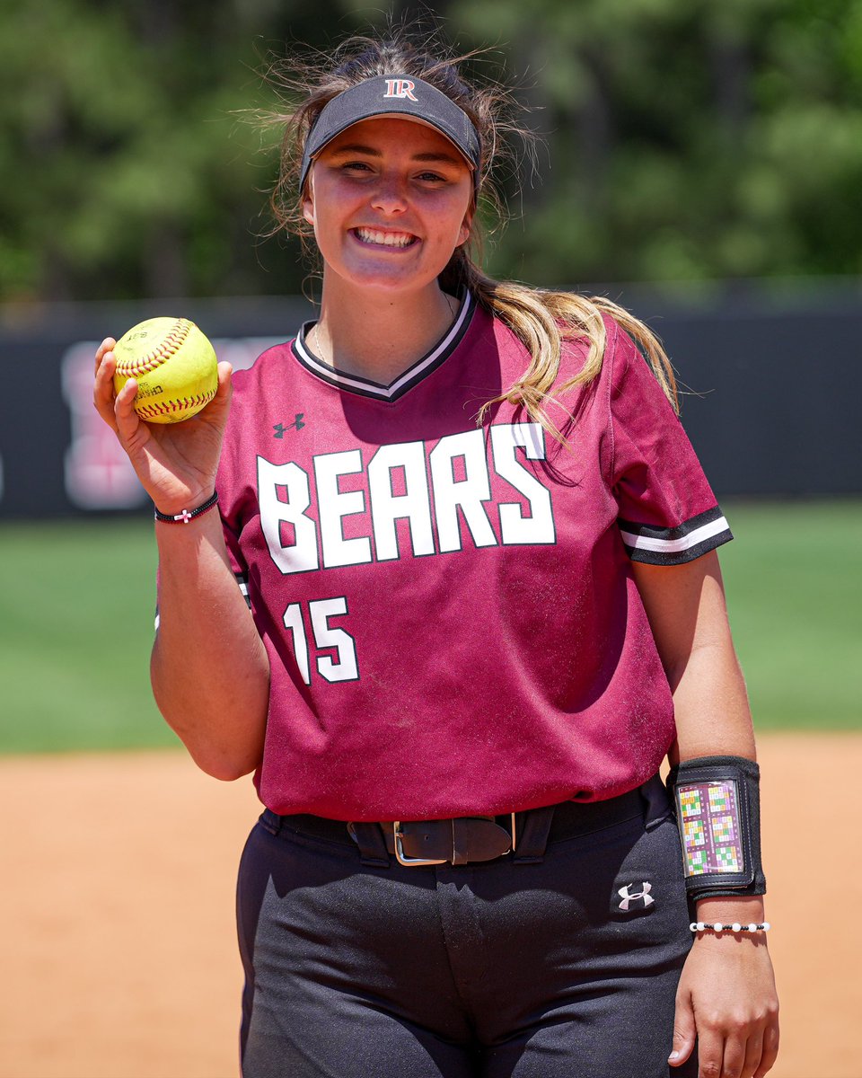 🚨 𝐍𝐎 𝐇𝐈𝐓𝐓𝐄𝐑 🚨 

Faith Carrigan threw the 24th no-hitter in school history today, the first in her collegiate career 👏 

#GOBEARS | #BetweenTheBricks
