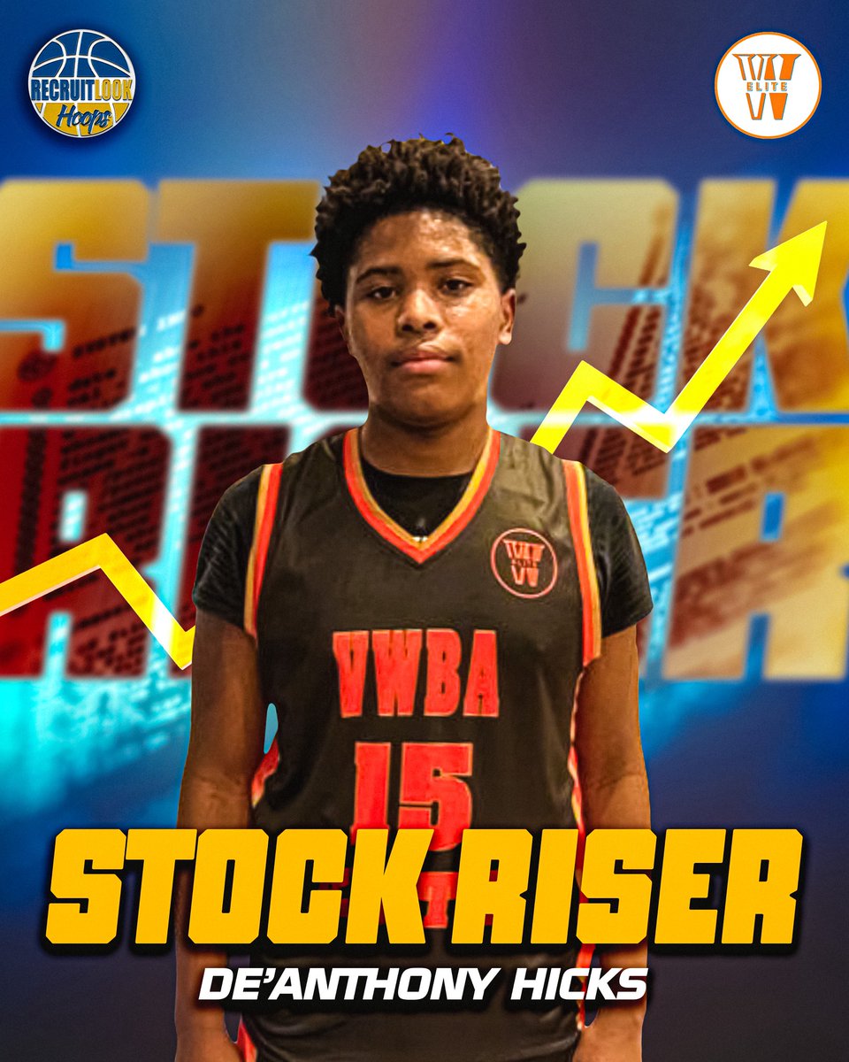 2028 | De’Anthony Hicks | #RLHoops

📈 Finds ways to contribute on a team loaded with talent by being a grinder who’s willing to do the not so glamorous work
📈 Good rebounder on offense and defense 
📈 Aggressive defender on the perimeter and in the paint