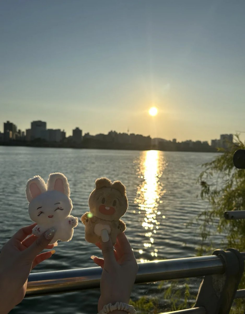 sofia_sofia45's tweet image. Golden hour vibes by the water 🌅✨ #sunsetmagic #WeekendMood