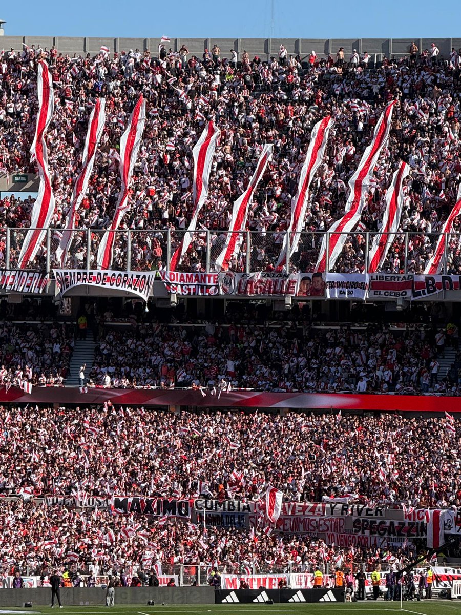 RiverLPM's tweet photo. 📍 ESTADIO MONUMENTAL https://t.co/WlrWJWvwkx