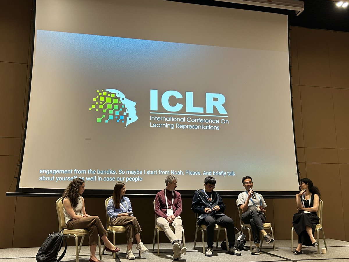 Nithish Kannen (@nithishkannen) on Twitter photo Super intriguing panel discussion at the SSI workshop
<a href="/Yoshua_Bengio/">Yoshua Bengio</a>: The naming of the workshop โ is genuinely worrisome.
Appreciate the spice and insights, Noah!
#ICLR2025 Super intriguing panel discussion at the SSI workshop
<a href="/Yoshua_Bengio/">Yoshua Bengio</a>: The naming of the workshop โ is genuinely worrisome.
Appreciate the spice and insights, Noah!
#ICLR2025