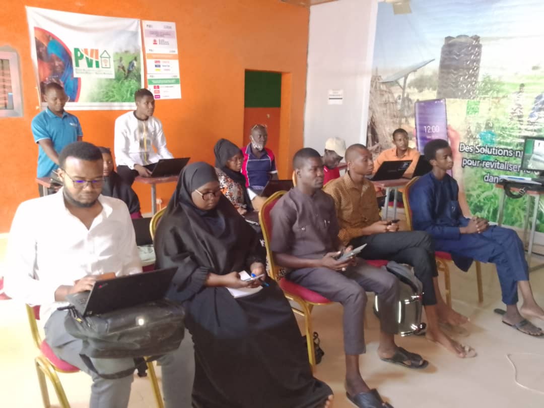 The Free Python Programming training continues in Zinder, Niger.