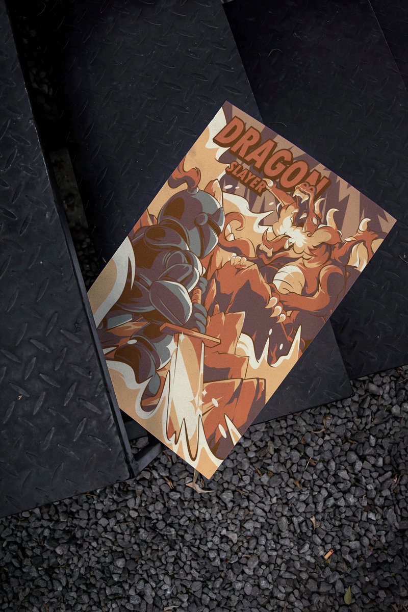 pandaxpavel's tweet photo. Illustration: Dragon slayer
I can still see that the style dragon i draw is still the same from 2 year ago
.
.
#graphicdesign #posterdesign #poster #posterart #retro #illustration #artwork #designfeed #simpleart #graphicdesigner #postereveryday #illustrator https://t.co/LI2Np3g5bA