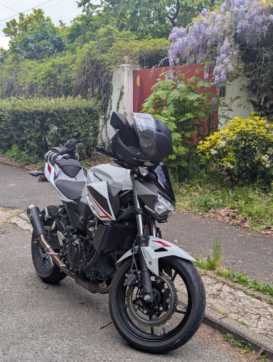 J'ai récupéré ma moto!!