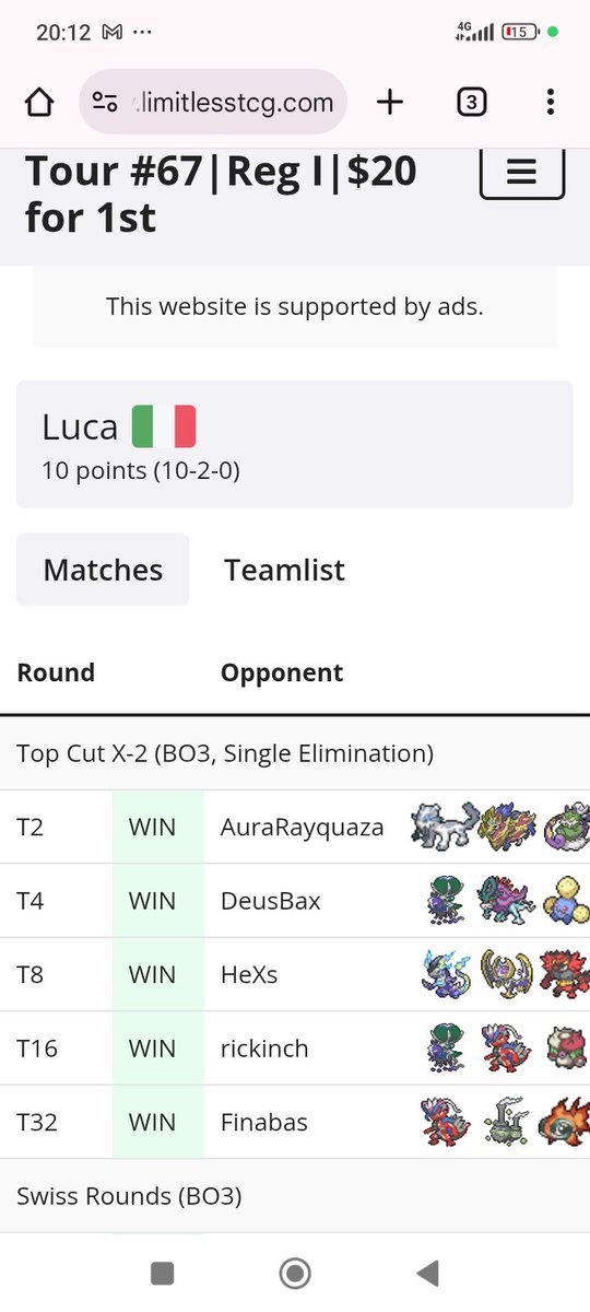 VGCLuca's tweet image. Back to back from a black horse to another one same result. Thanks @SpearPillarTour  for hosting the tournament and my teammate @IntoTheWoid for the team.🐎🐉