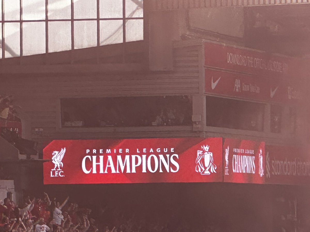 🔴🔴🔴🔴CHAMPIONS🔴🔴🔴🔴

See us win the lot in person …COMPLETED IT MATE ! 

YNWA
#champions #lfc #liverpool