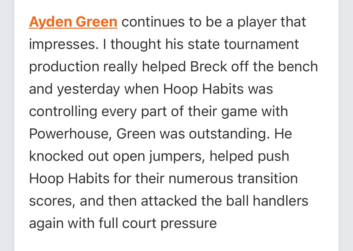 Ayden Green (@ayden_green12) on Twitter photo I appreciate the write up‼️<a href="/RyanJamesMN/">Ryan James</a> <a href="/PHCircuit/">Prep Hoops Circuit 🏀</a> <a href="/PrepHoops/">Prep Hoops 🏀</a> <a href="/HoopHabitsMN/">HoopHabitsTraining</a> I appreciate the write up‼️<a href="/RyanJamesMN/">Ryan James</a> <a href="/PHCircuit/">Prep Hoops Circuit 🏀</a> <a href="/PrepHoops/">Prep Hoops 🏀</a> <a href="/HoopHabitsMN/">HoopHabitsTraining</a>