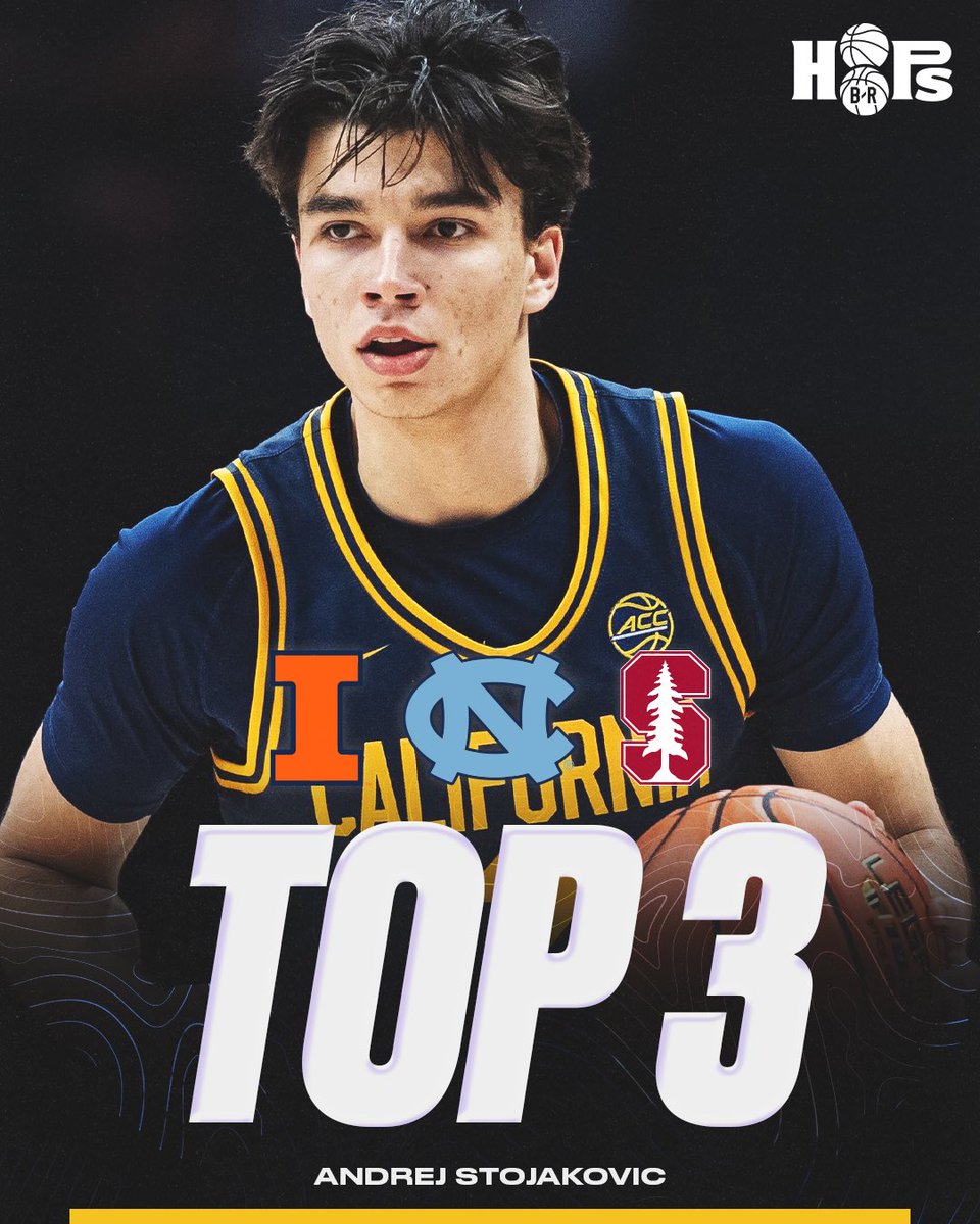 brhoops's tweet photo. Andrej Stojakovic has cut his list to three👀 

UNC
Illinois
Stanford

Where do y’all think he should hoop next season? https://t.co/bdQ4soRgTV