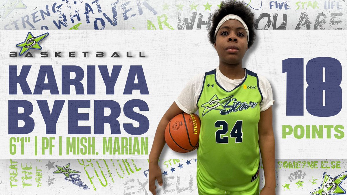 5Star 2028 Finishes play at The Clash with a 49-24 win over OPS Select.

Kariya Beyers - 18pts
Lily Maxwell - 12pts

3-1 on the weekend. #FSL