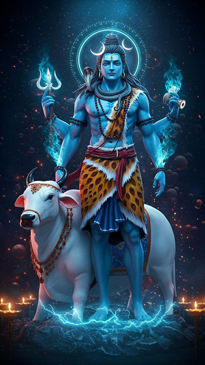 जटा से बहती पावन धारा ,
जिसने सारे जग को तारा ।।
शिव के ललाट पर चंदा साजे ,
गंगा गौरी संग वीराजे ।।

#ॐ_श्री_शिवाय_नमस्तुभ्यम् ❤️🙏
#हर_हर_महादेव_शिव_शंभू_ॐ ❤️🙏