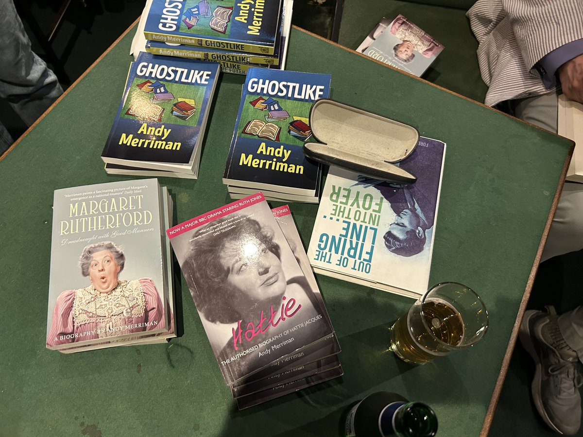 A snap of my wares from yesterday's book launch of  my novel 'Ghostlike' at the wonderful venue Colony Green Room and  a link to the book.I'd be grateful for a repost
amazon.co.uk/Ghostlike-Andy…