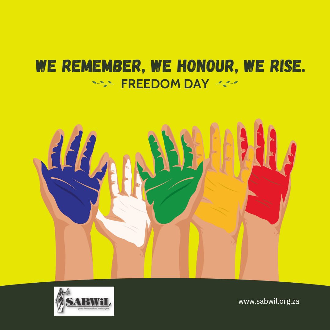 Malibongwe,

May we all have a good day as we celebrate the power of democracy, and human rights.